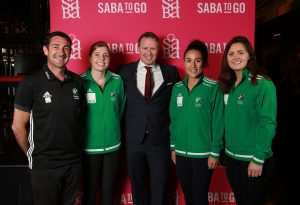 Saba hosts Irish Senior Women’s Hockey Team ‘Road To Tokyo’ Lunch