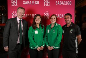 Saba hosts Irish Senior Women’s Hockey Team ‘Road To Tokyo’ Lunch